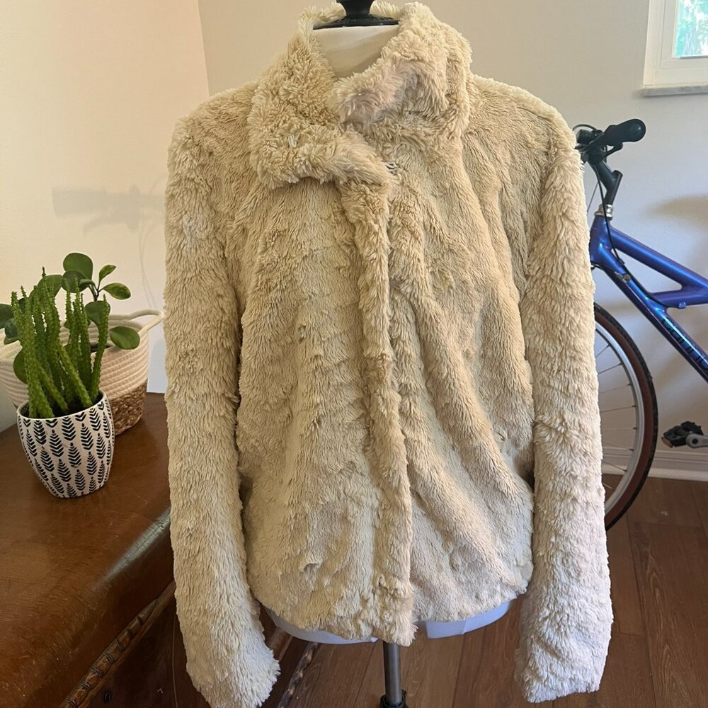 Bongo vintage faux fur teddy coat